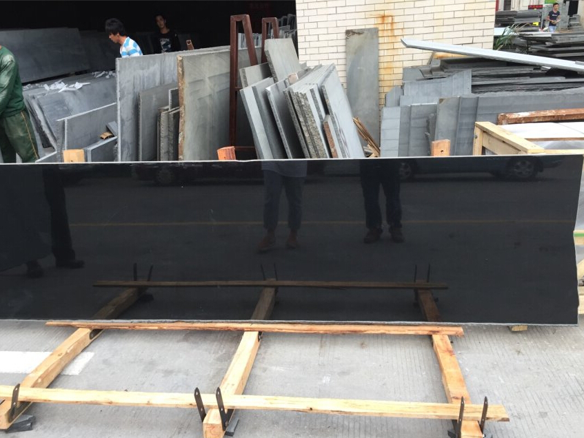 Shanxi absolute black granite slab 