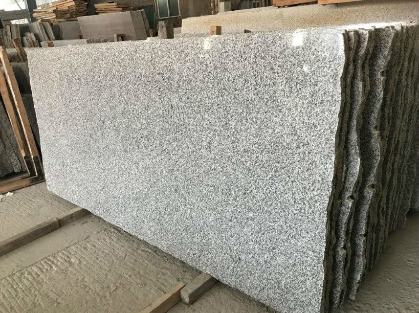 Swan grey granite grey polished slab