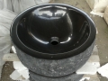 Granite stone bathroom round sink