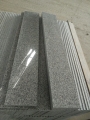 Polished G603 granite stair and risers