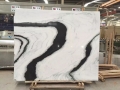 China natural panda marble slab