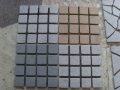 multicolor granite meshed paving stone