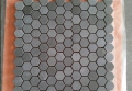 Black basalt mosaic hexagon mosaic tile stone mosaic