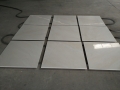 White quartize marble polished big slabs