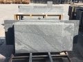 Polished Bourne Grey granite tiles and slabs
