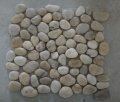 white pebble stone for garden road