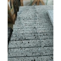 Dark grey honed lava stone tile Hainan basalt