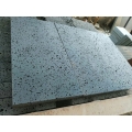 Dark grey honed lava stone tile Hainan basalt