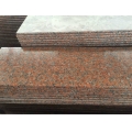 G562 maple red granite polished stair