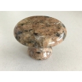 Giallo Veneziano Polished stone knob for drawer and cabinet