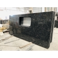 steel grey granite countertop