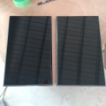 Top grade of Mongolian black tile with 4 sides polished