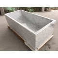White marble bathtub for bathroom