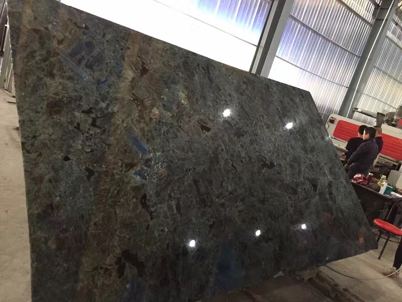 Lemurian Blue Granite Polished Slabs