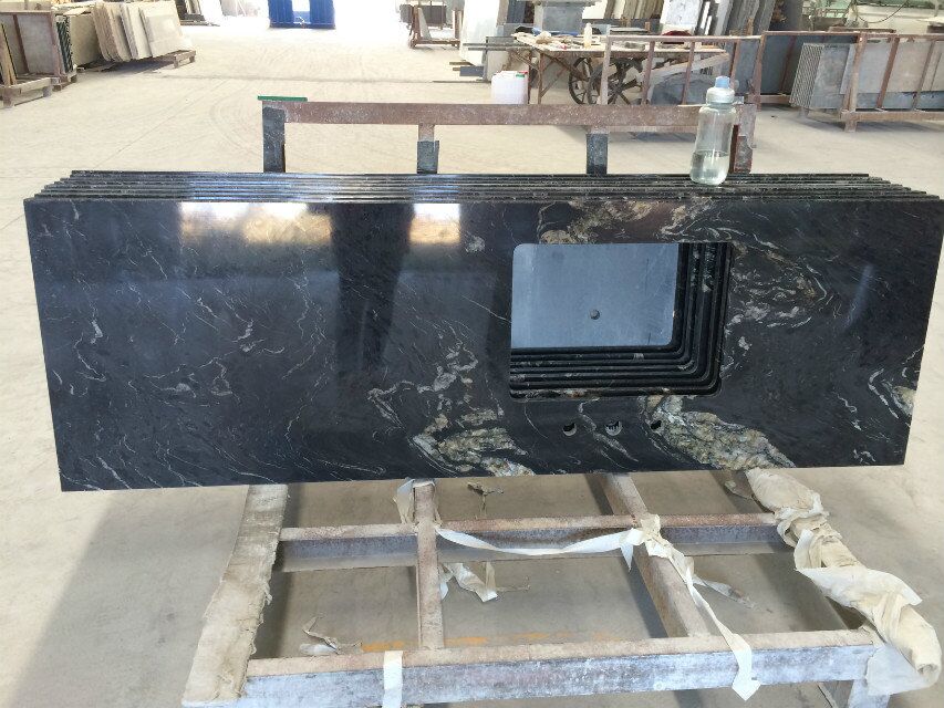 Black Titanium granite for countertop