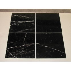 Nero marquina marble bathroom tiles