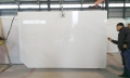 China hanbai yu white marble polished slab