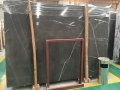 Import polished pietra grey marble slabs
