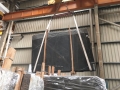Import polished pietra grey marble slabs
