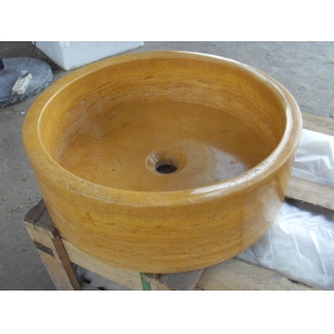 polished marble basins