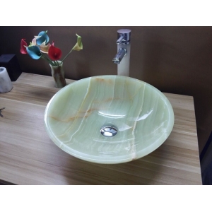 green onyx sink and basin