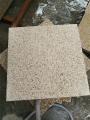 G682 yellow granite bush hammered tile