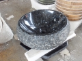 Blue pearl granite bathroom sink and basin