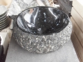 Blue pearl granite bathroom sink and basin