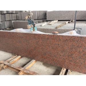 Maple Red Granite G562 slabs