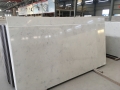 Cararra white quartz stone slabs