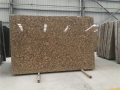 Giallo fiorito granite slab for countertop