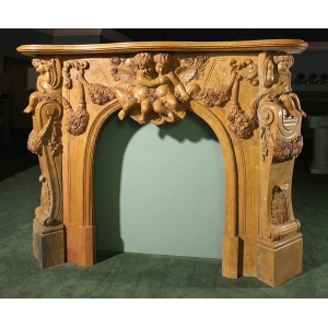 Marble Fireplace Mantel