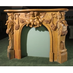 Marble Fireplace Mantel