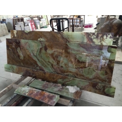 green onyx slab