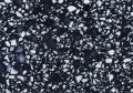 black and white mix color quartz slab