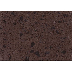 artificial polished black quartz stone