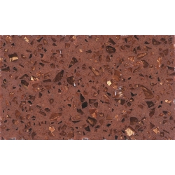  artificial shining brown quartz stone