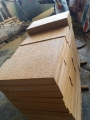 Beige sandstone exterior wall cladding tiles
