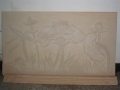 Yellow wooden sandstone exterior design