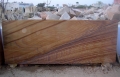 Rainbow sandstone slab in stock