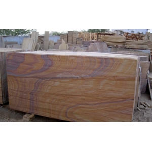 rainbow sandstone tiles for wall