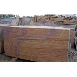 rainbow sandstone tiles for wall