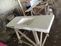 Artificial Crystallized Nano Glass Vanity Top