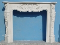 French type marble fireplace mantel