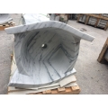 Special style marble pedestal sink for bathroom