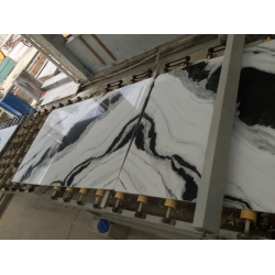  polished panda marble tiles