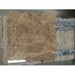 polished light emperador marble tile