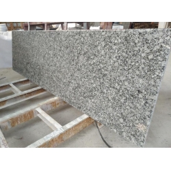 Polished Light blue granite rain flower granite