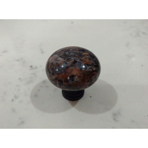 Dakota Mahogany Stone handle for drawer & cabinet