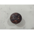 Dakota Mahogany Polished stone knob for drawer and cabinet